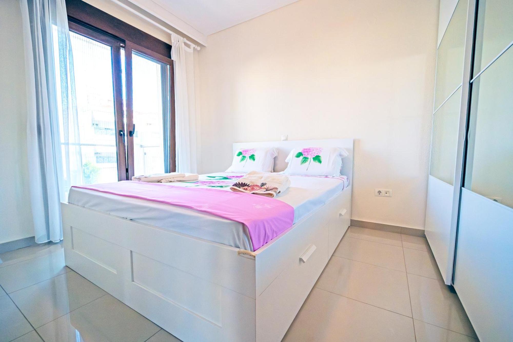 Luxury And Sunny Apartment 250 Mts From The Beach!! Peraía 外观 照片
