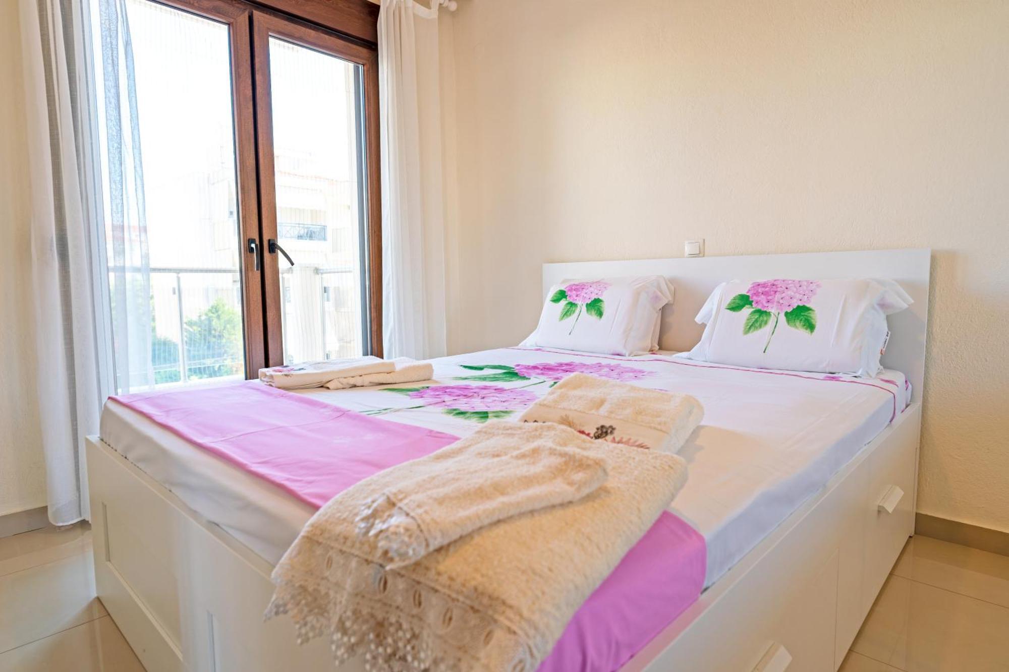 Luxury And Sunny Apartment 250 Mts From The Beach!! Peraía 外观 照片